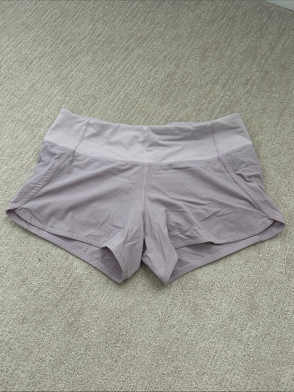 Lululemon Lavender Shorts - Size 6